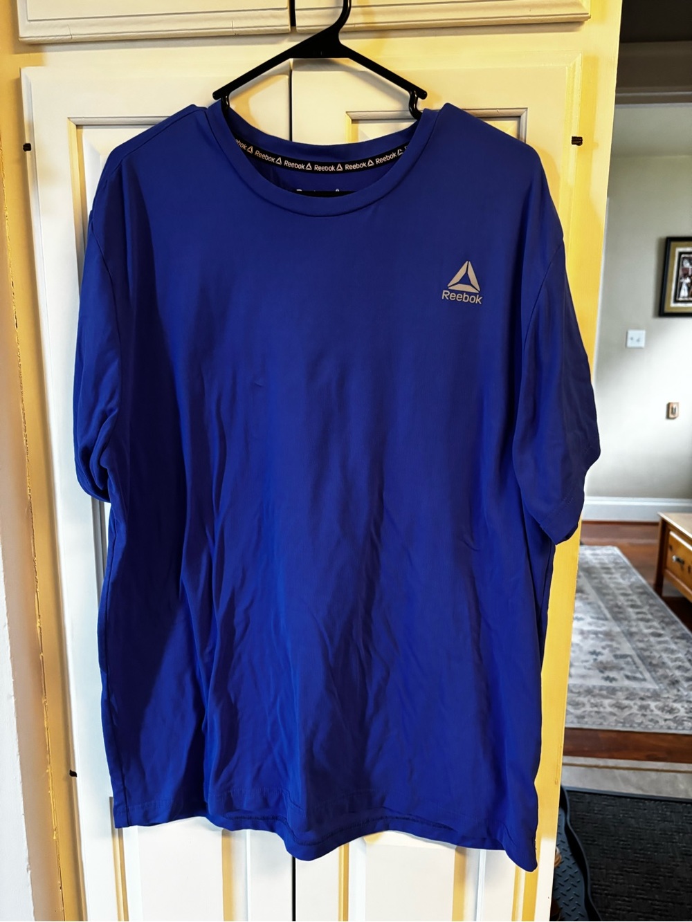 Reebok Men’s Short Sleeve Crew Shirt - Royal Blue